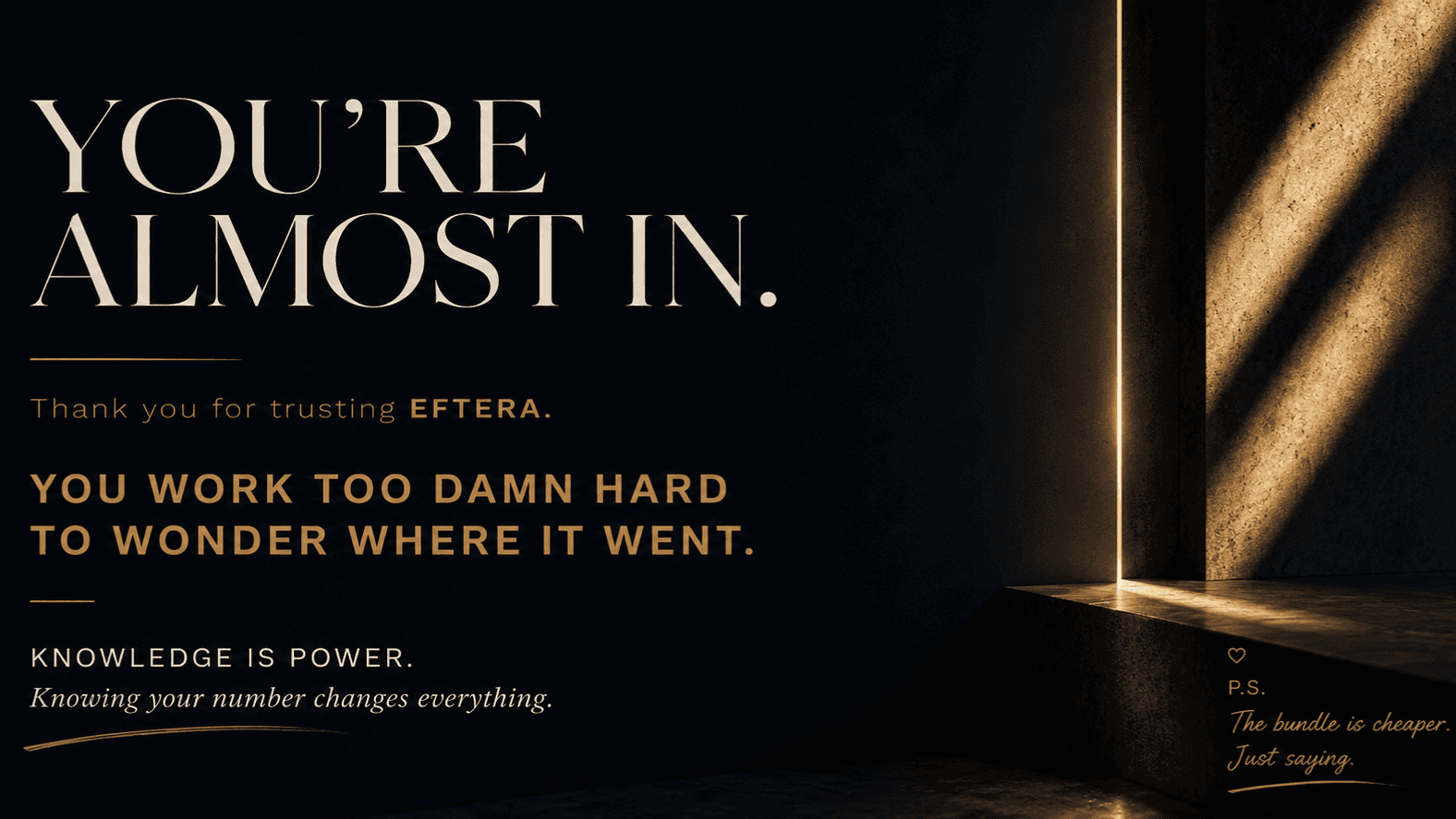 EFTERA Reality Check
