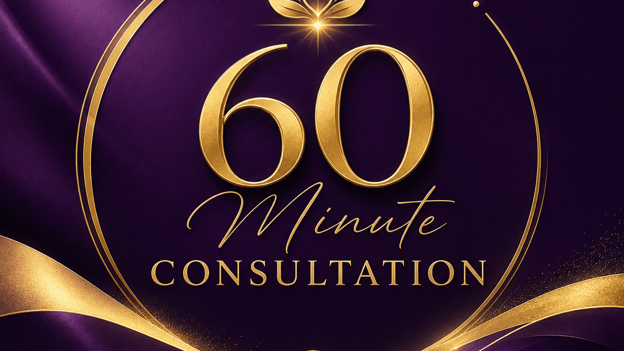 Book a 60 Minute Consultation/Session