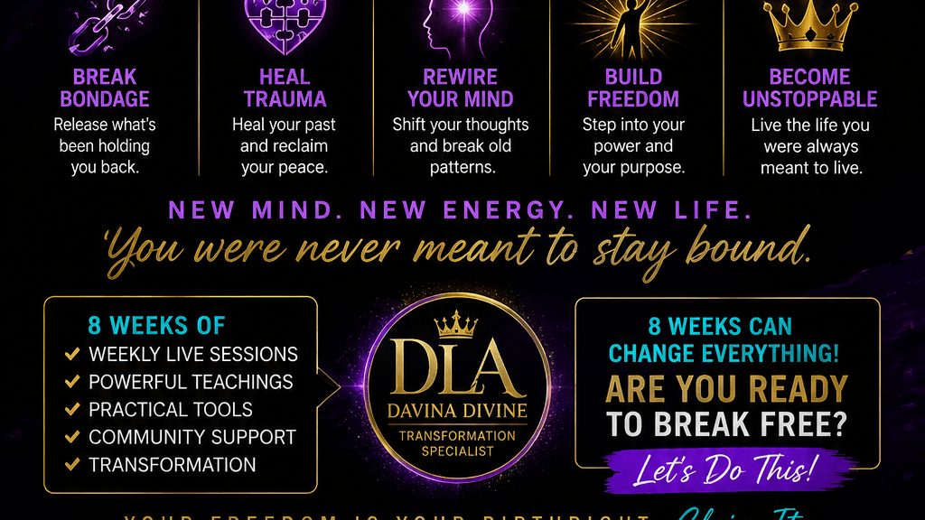 BREAK FREE CHALLENGE! STARTS 11/1/2026
