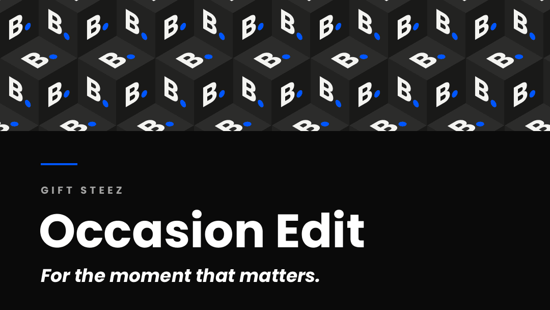 Gift STEEZ: Occasion Edit