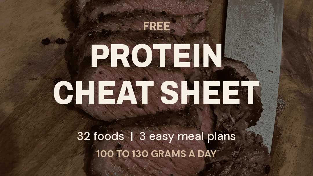 FREE -  Protein Cheat Sheet