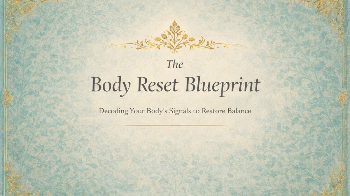 Personalized Body Reset Blueprint 