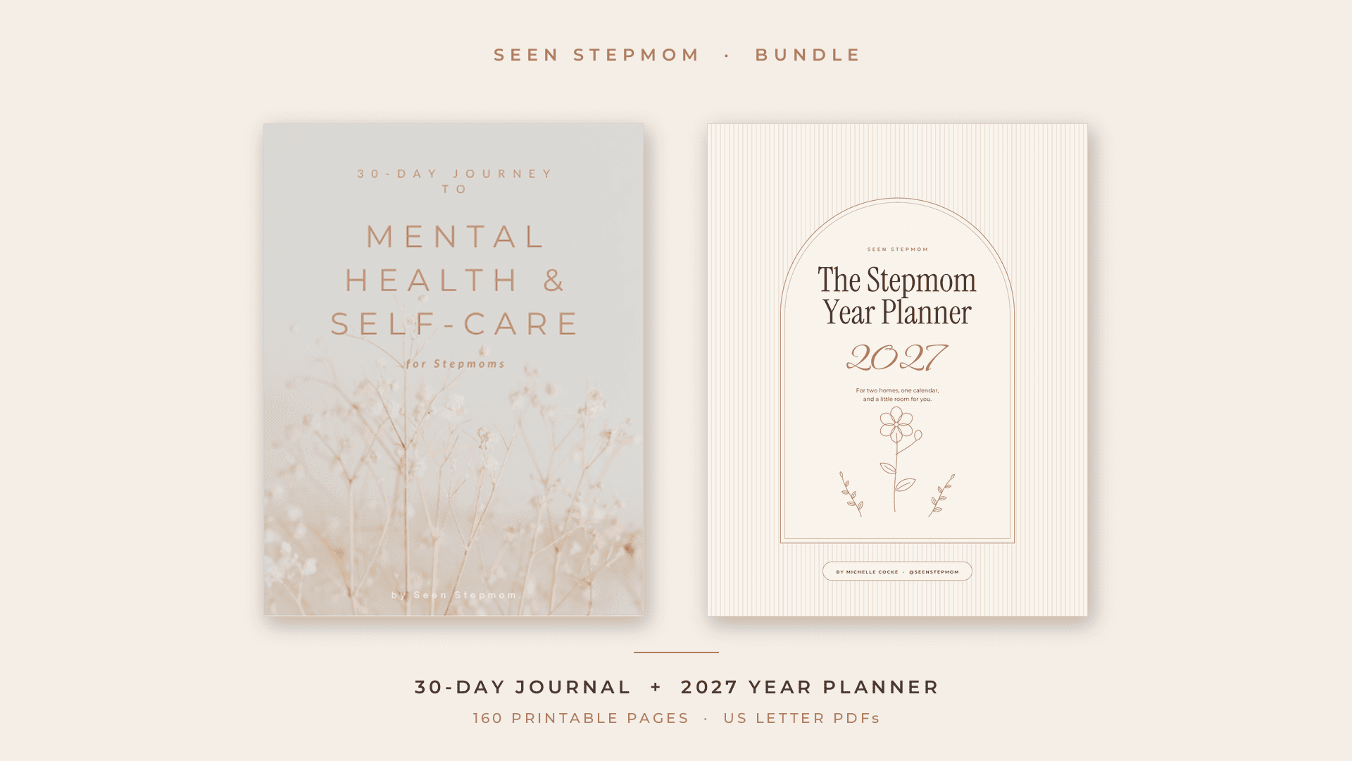 Stepmom Journal + Planner Bundle