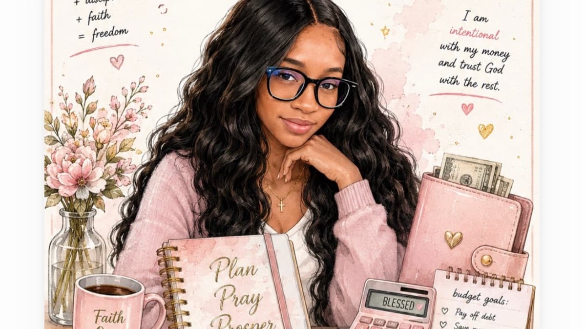 Pray Plan Prosper Budget Planner  *DIGITAL*