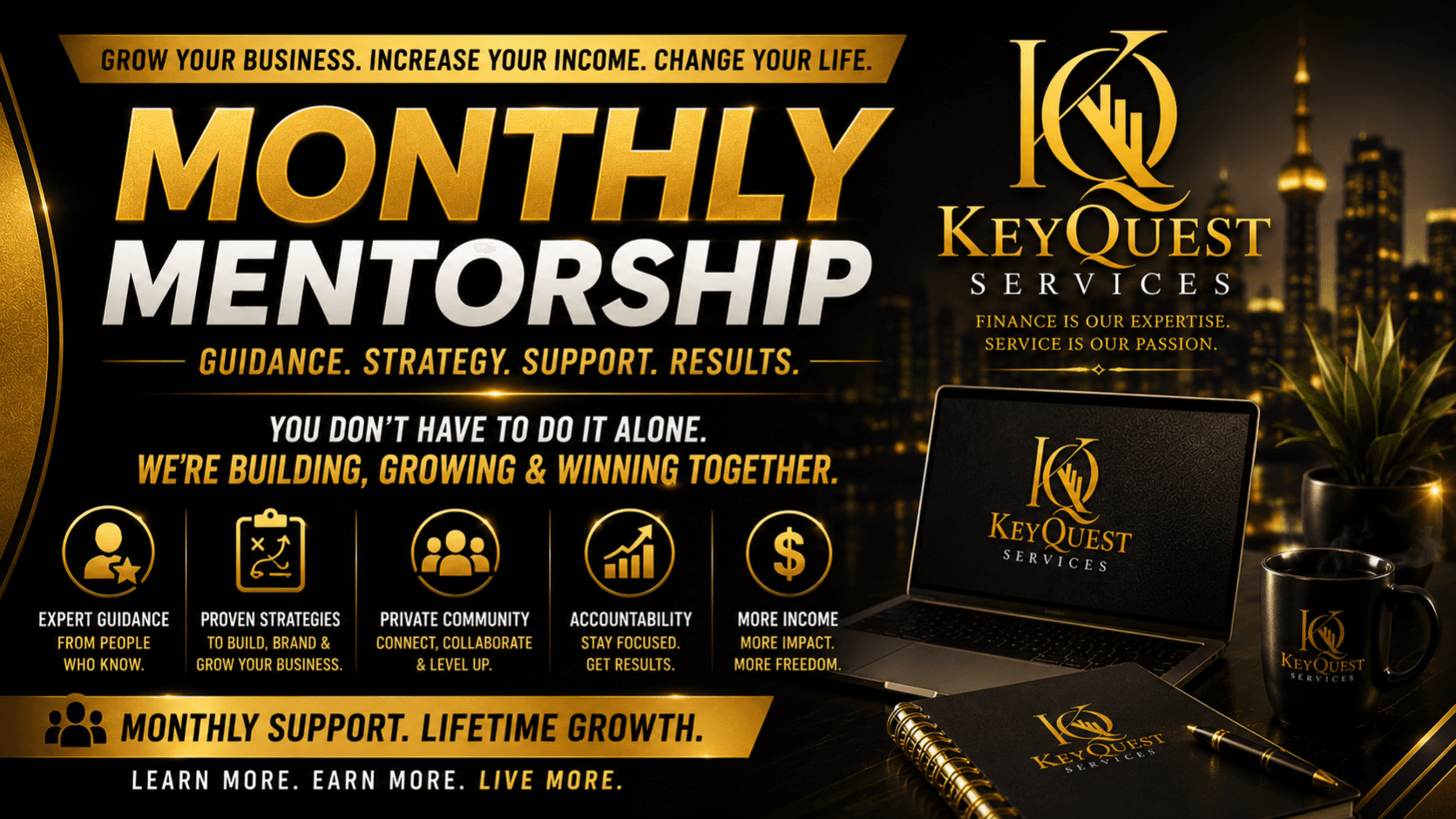 KeyQuest Monthly Mentorship