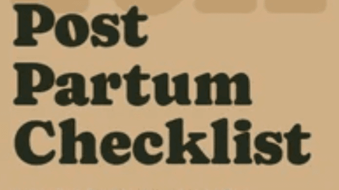 Get My Postpartum Checklist for Dads Now!