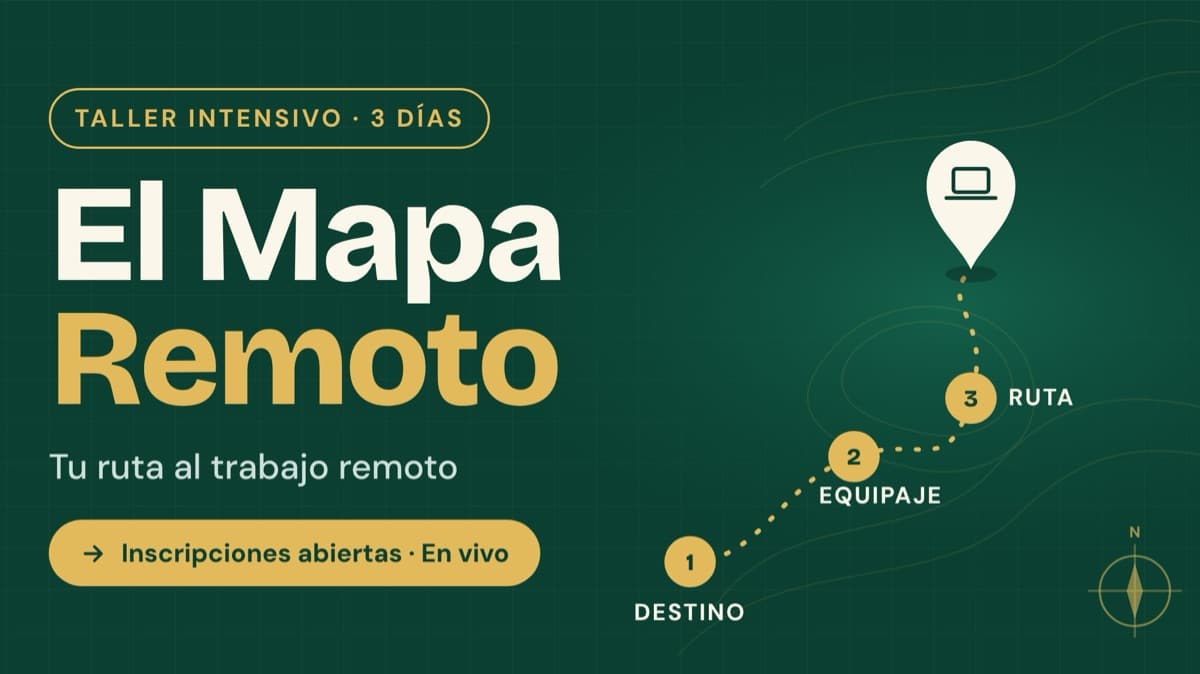 El Mapa Remoto: Taller en Vivo 🗺️
