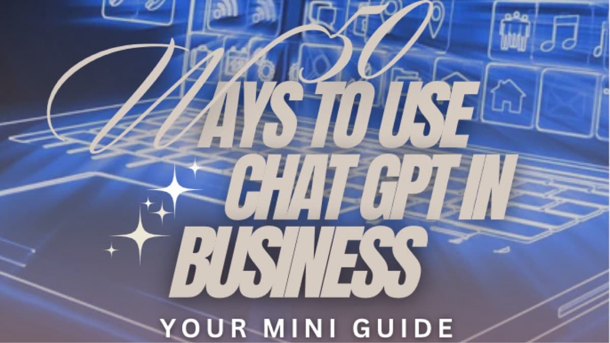 Get My [50 ways to use ChatGPT eBook] Now!