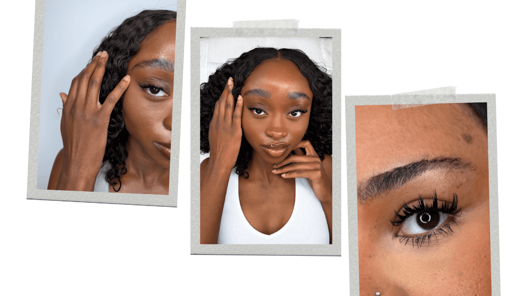 Wispy Set Lash Model Application