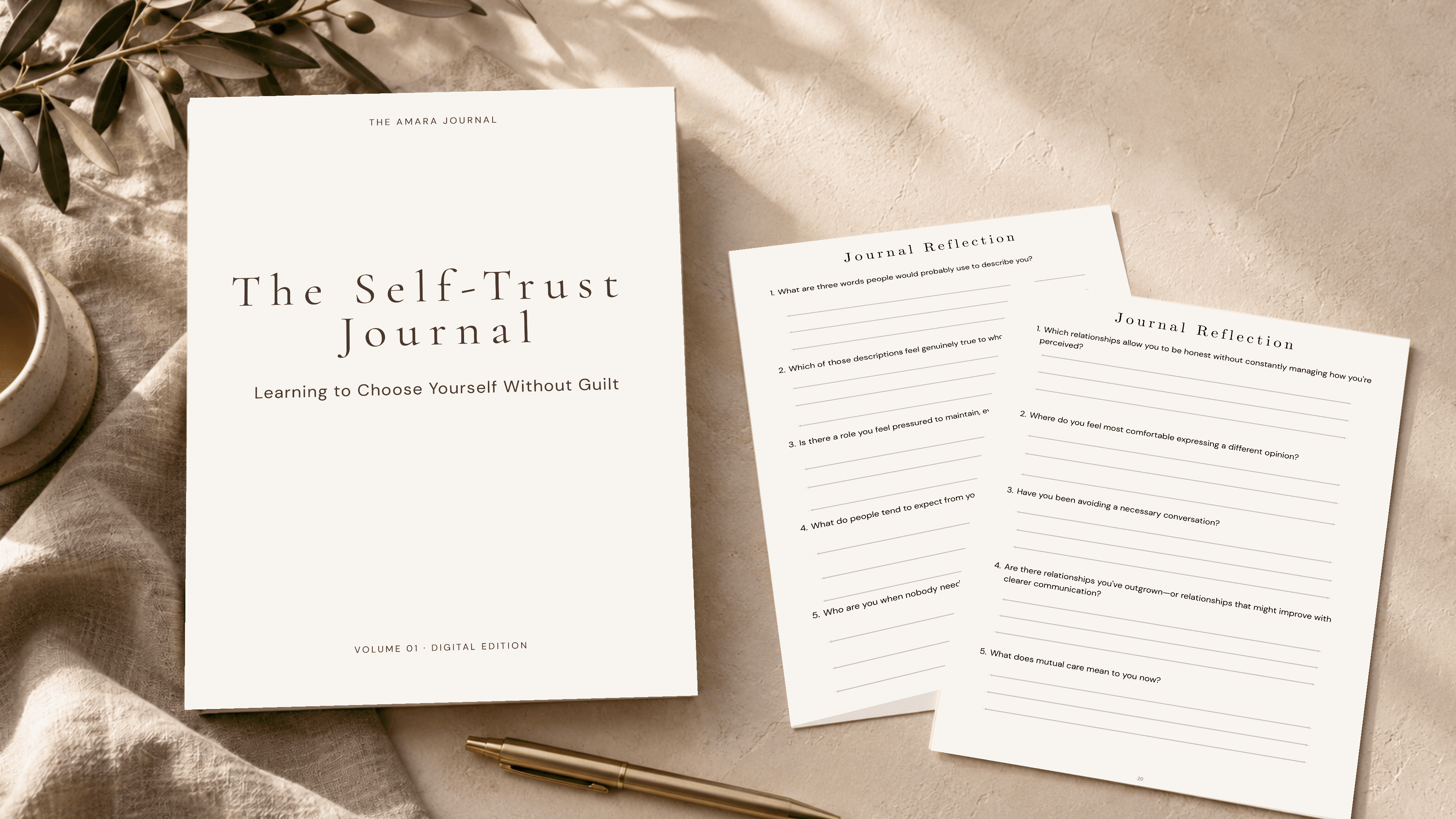 The Self-Trust Journal | Vol. 01