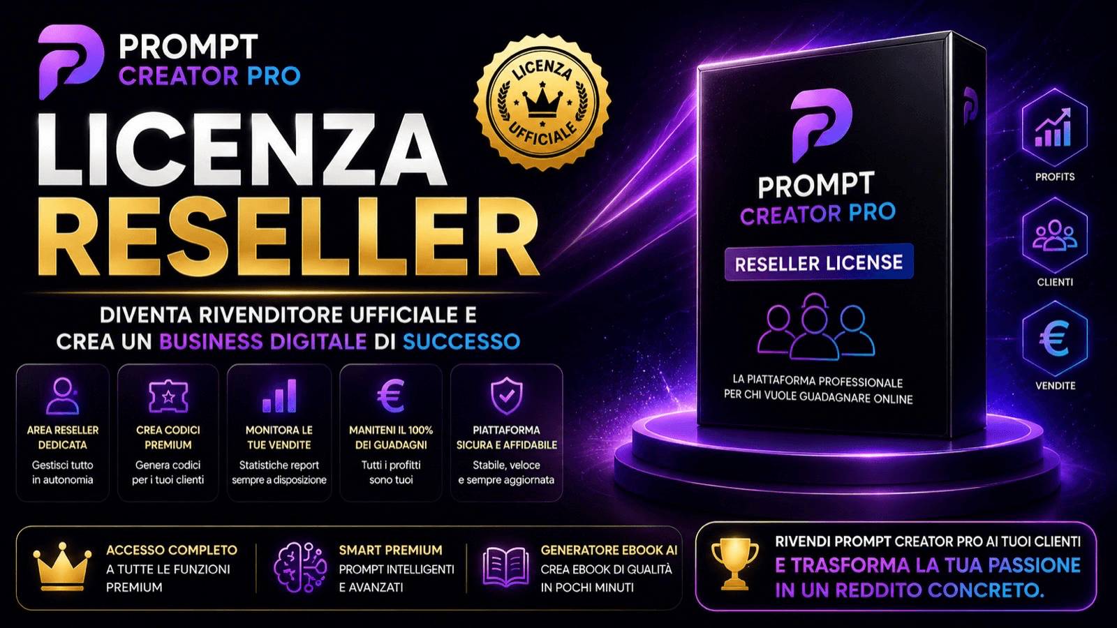 Prompt Creator Pro™️ Licenza Reseller