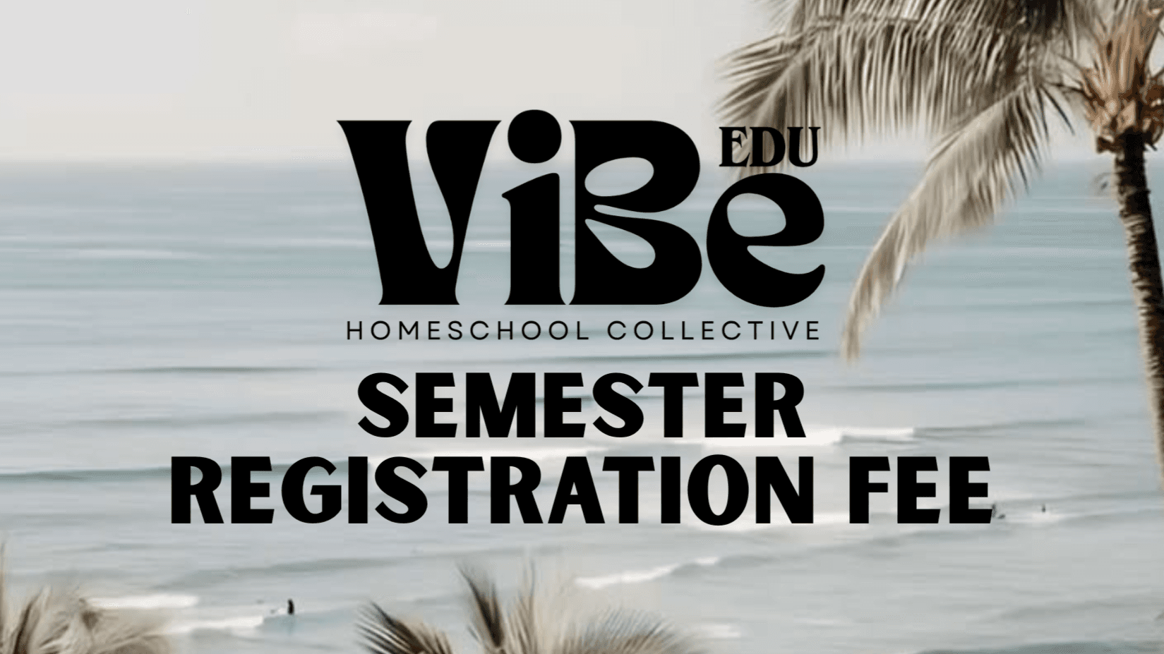 Fall 2026 Registration Fee