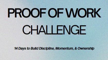 Proof of Work