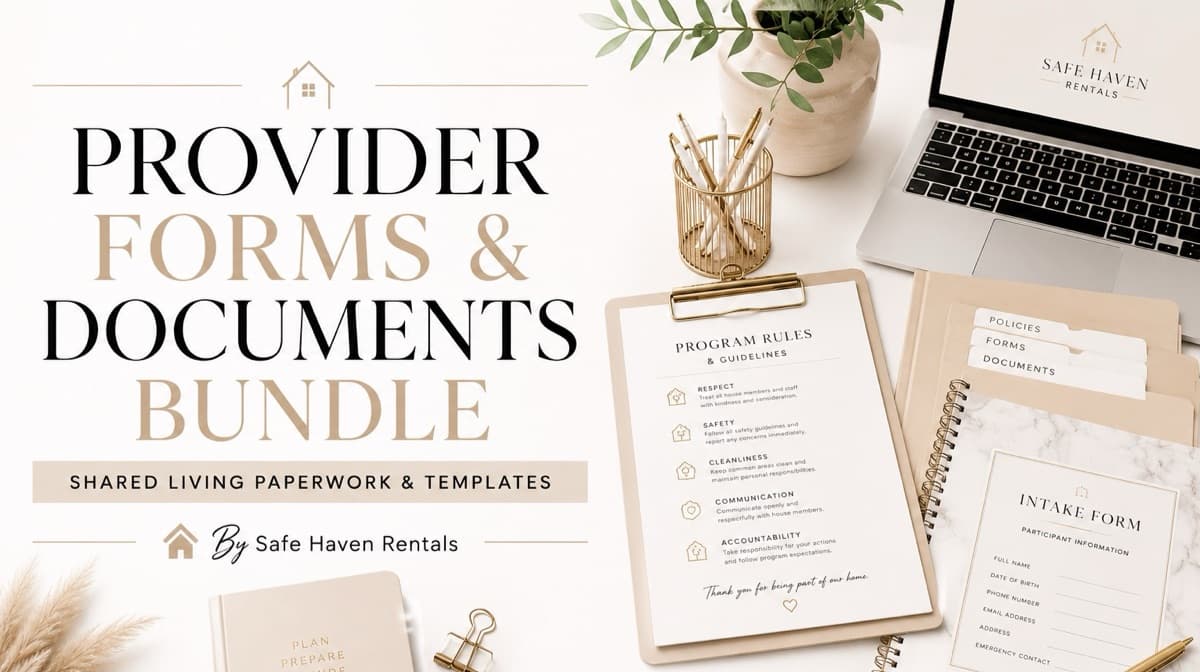 ✨Provider Forms & Documents Bundle(Paperwork ONLY)