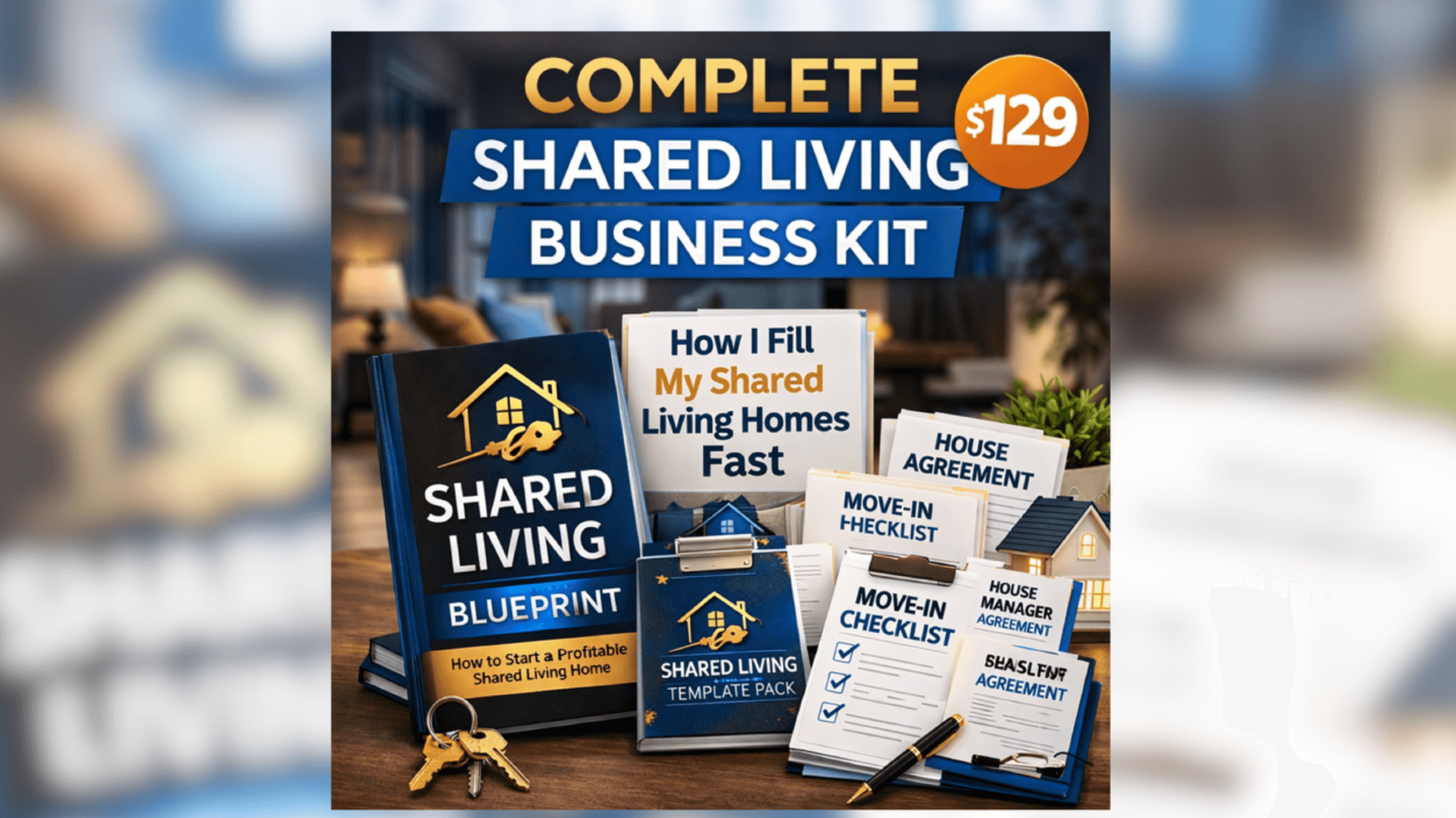 Complete Shared Living Kit (2 Ebooks + Templates)