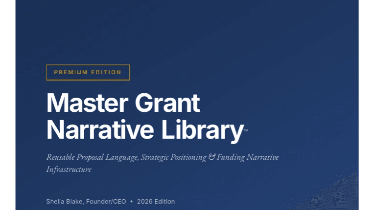  Master Grant Narrative Library