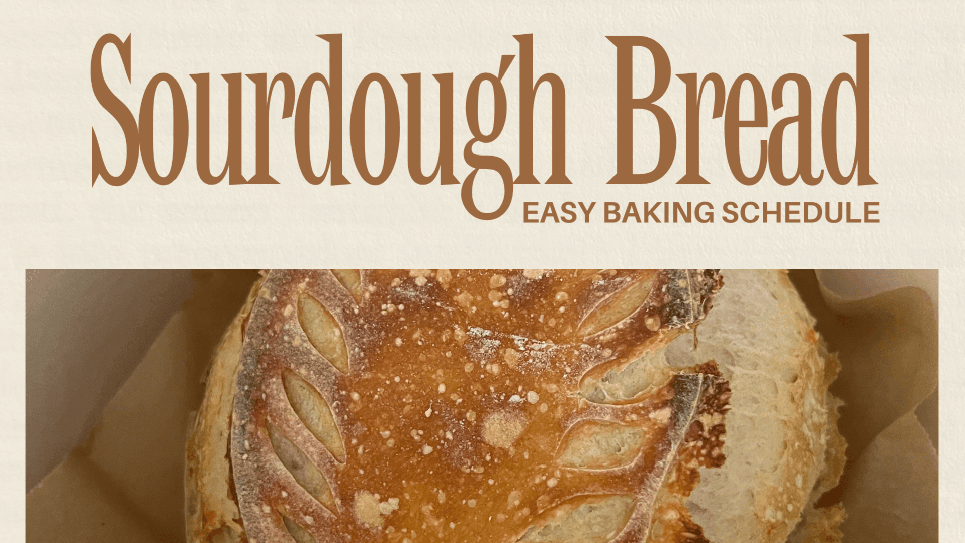 Sourdough Bread Ready To Go Whenever You Need It!