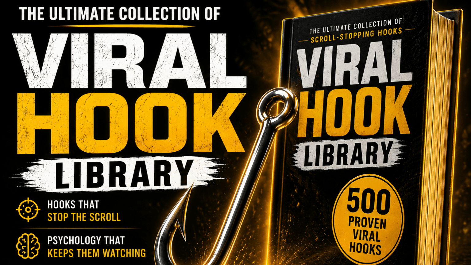 500 Viral Hooks That Make People Stop Scrolling