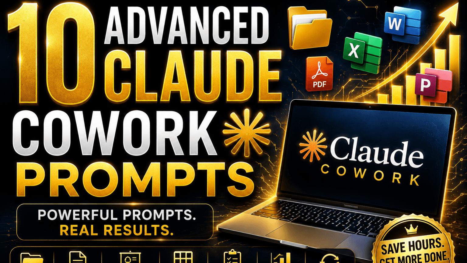 10 Advanced Claude CoWork Prompts