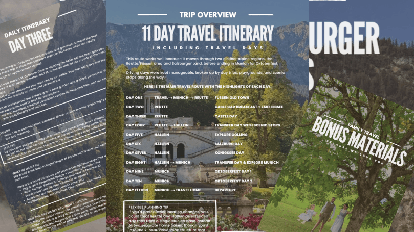 GERMANY & AUSTRIA | 11 Day Itinerary & Guide