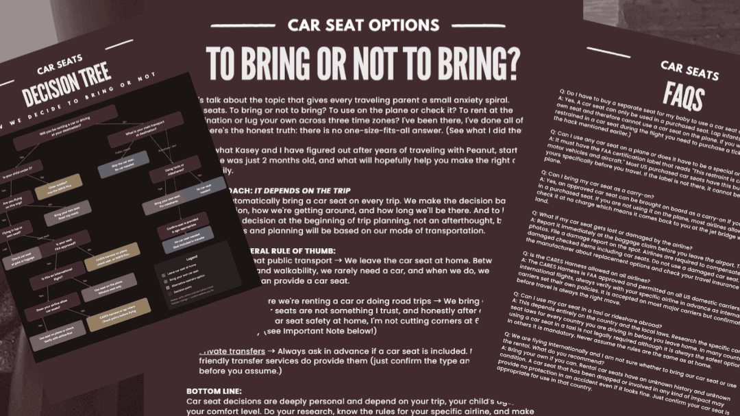 BUCKLED UP | Car Seat Guide