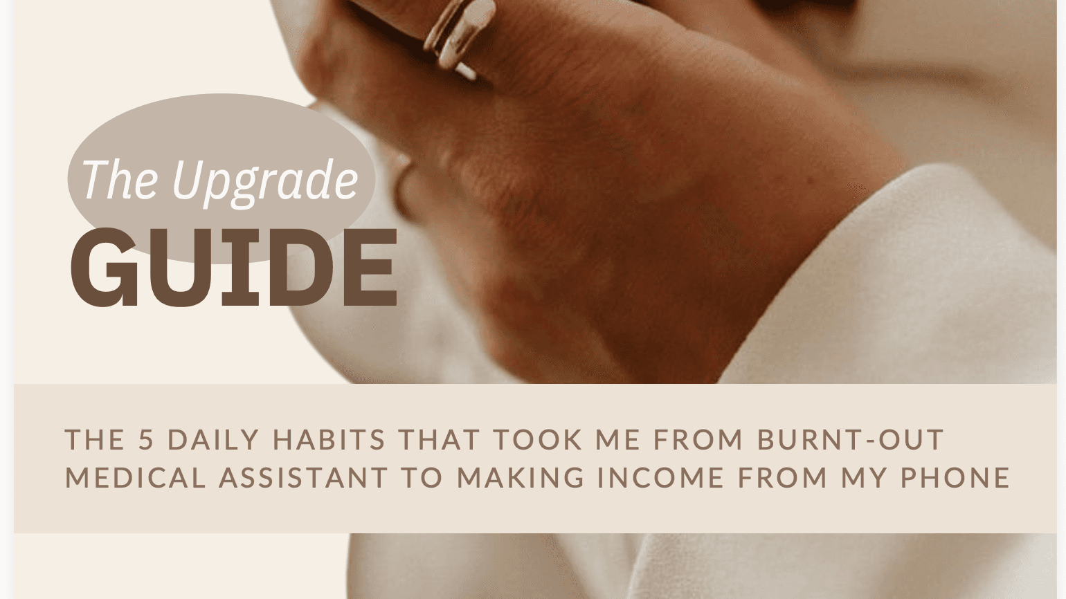 FREE Guide: 5 Habits to Earn From Your Phone