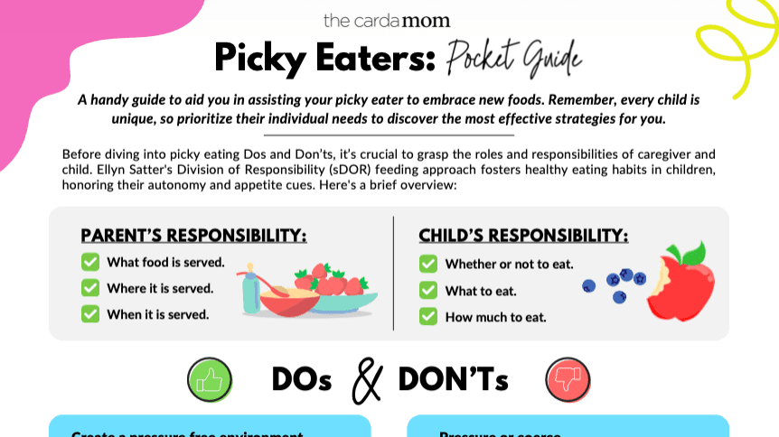 Picky Eaters Pocket Guide