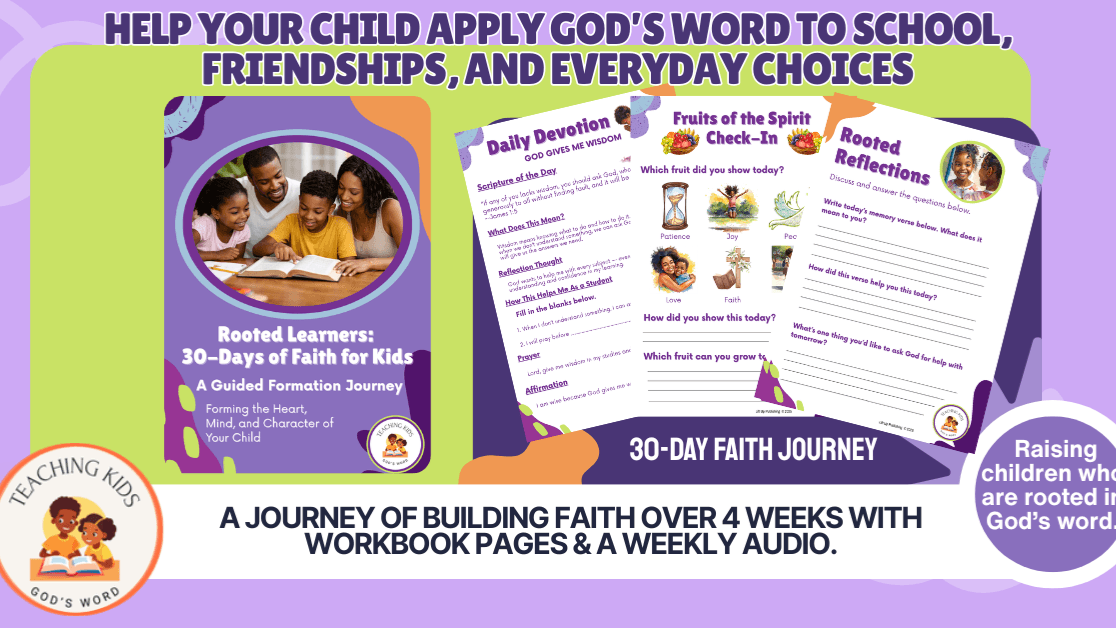Rooted Learners: 30 Days of Faith for Kids 
