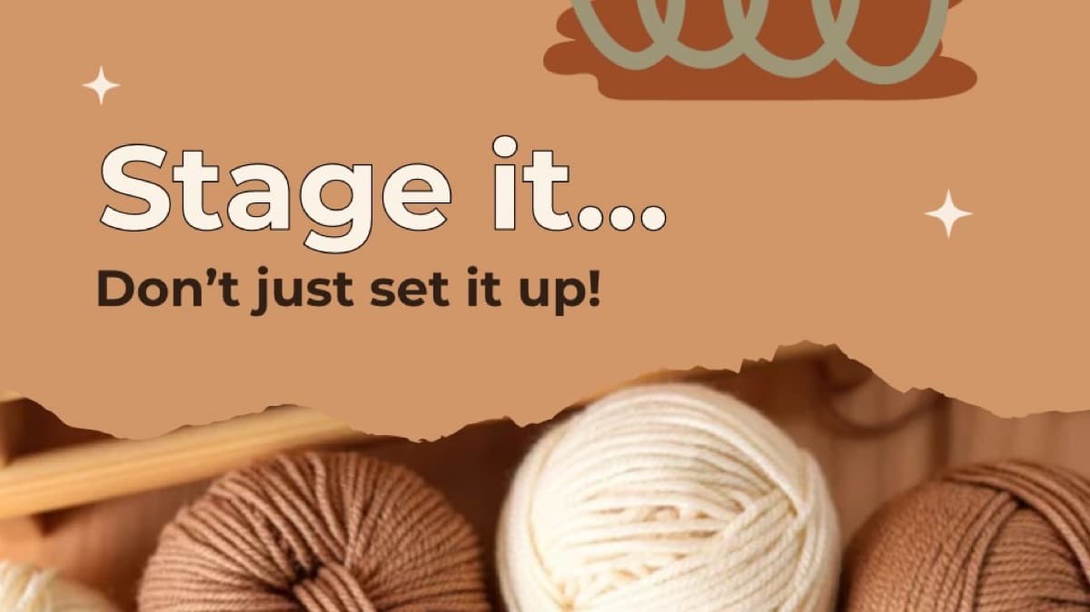 Stage It, Don’t Just Set It Up: The Vendor Booth S