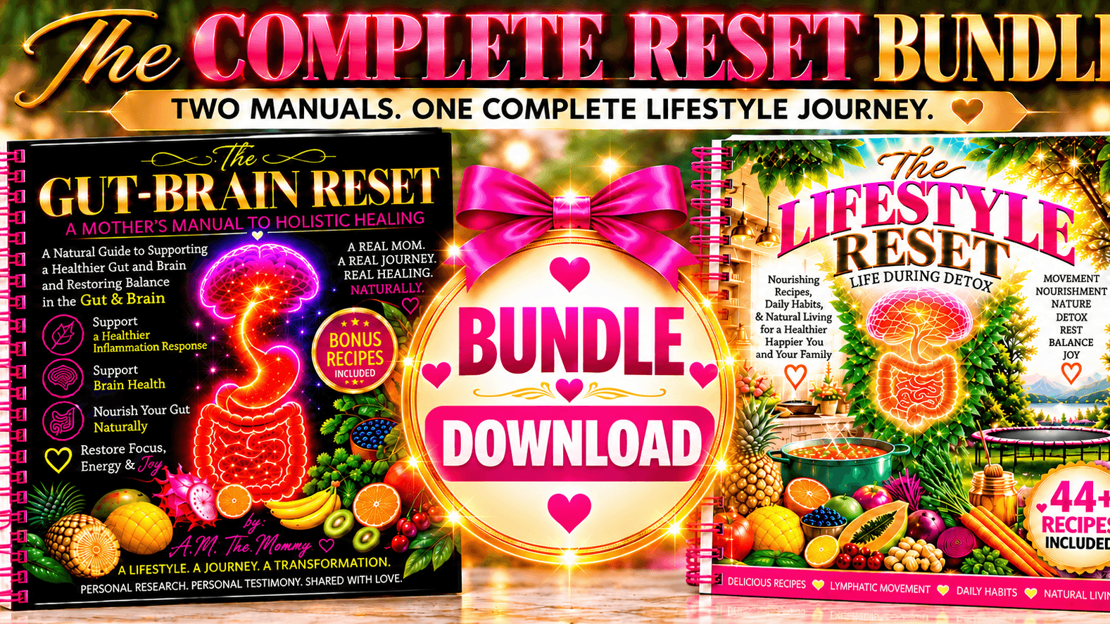 THE GUT BRAIN RESET & THE LIFESTYLE RESET MANUAL 