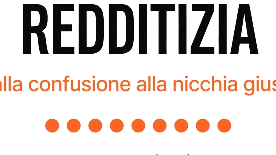 Trova la tua nicchia 