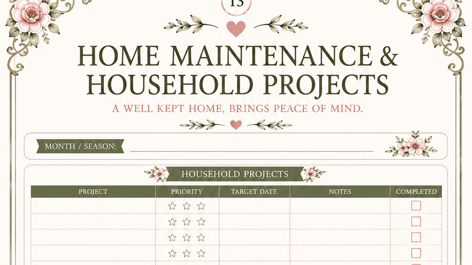Get My Family Planner & Organiser Now!