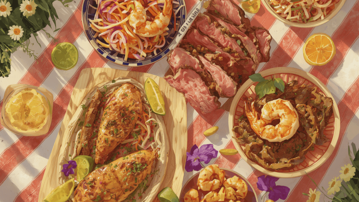 7 DAY Summer Inspired Low-Carb Meals!!