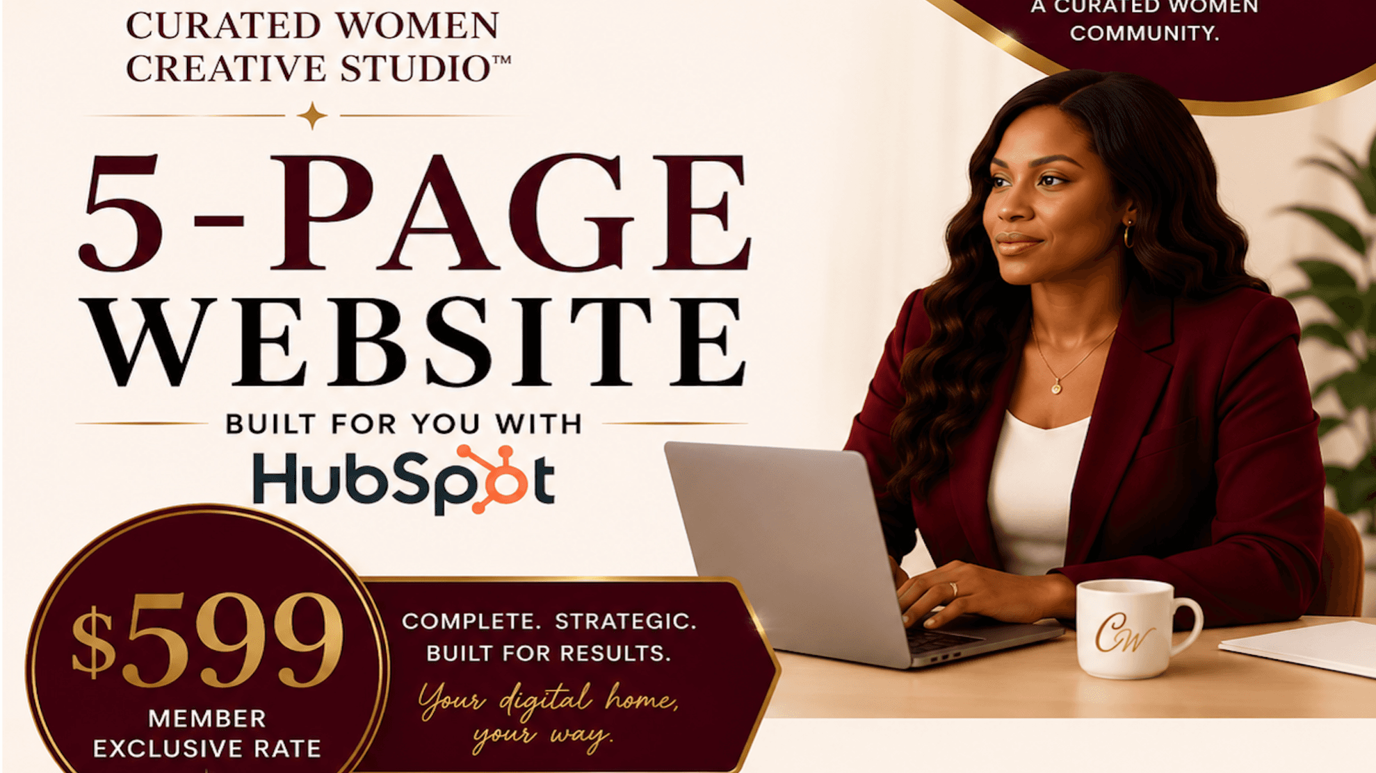 The Standard Website Build (5 Pages) Members Only