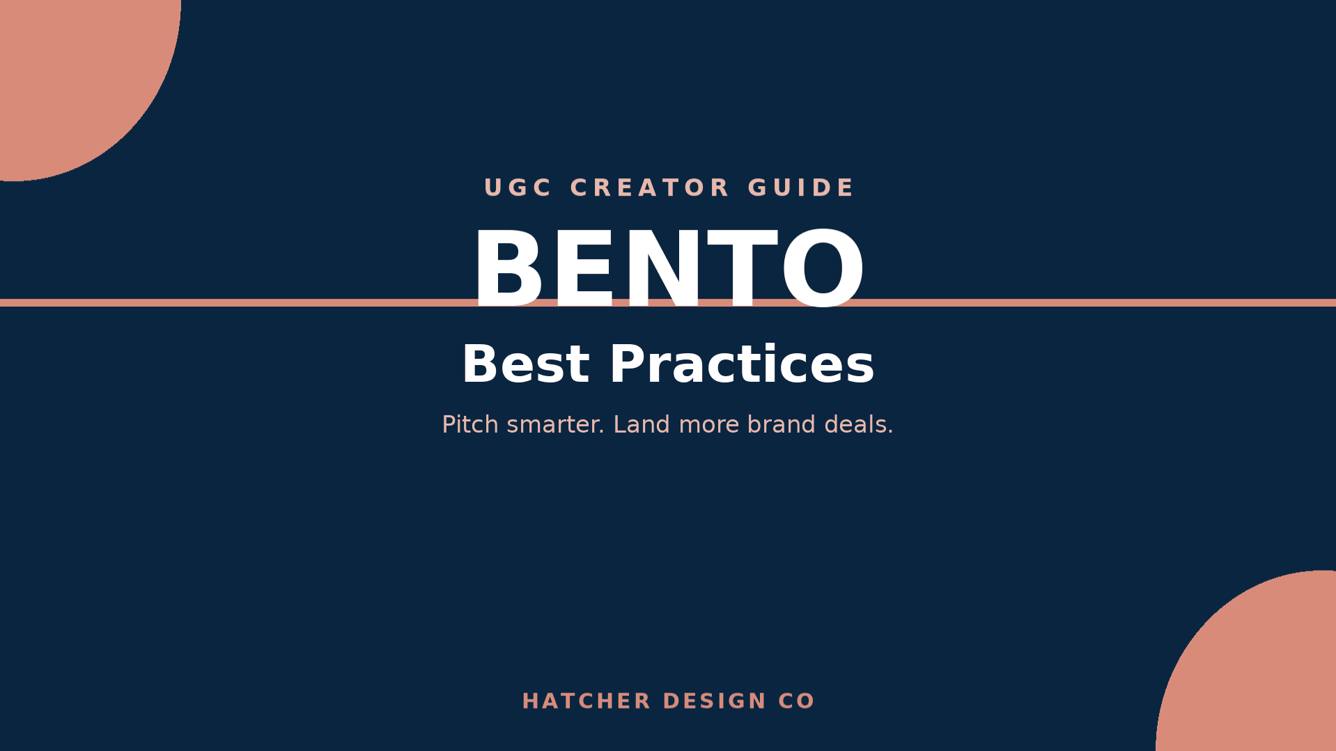 Bento Best Practices