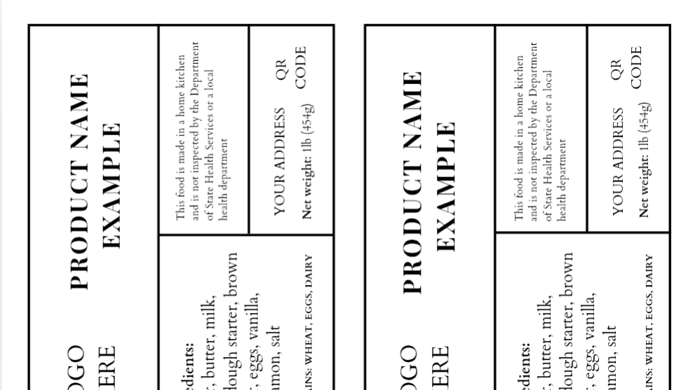 Editable printable sticker (Download)