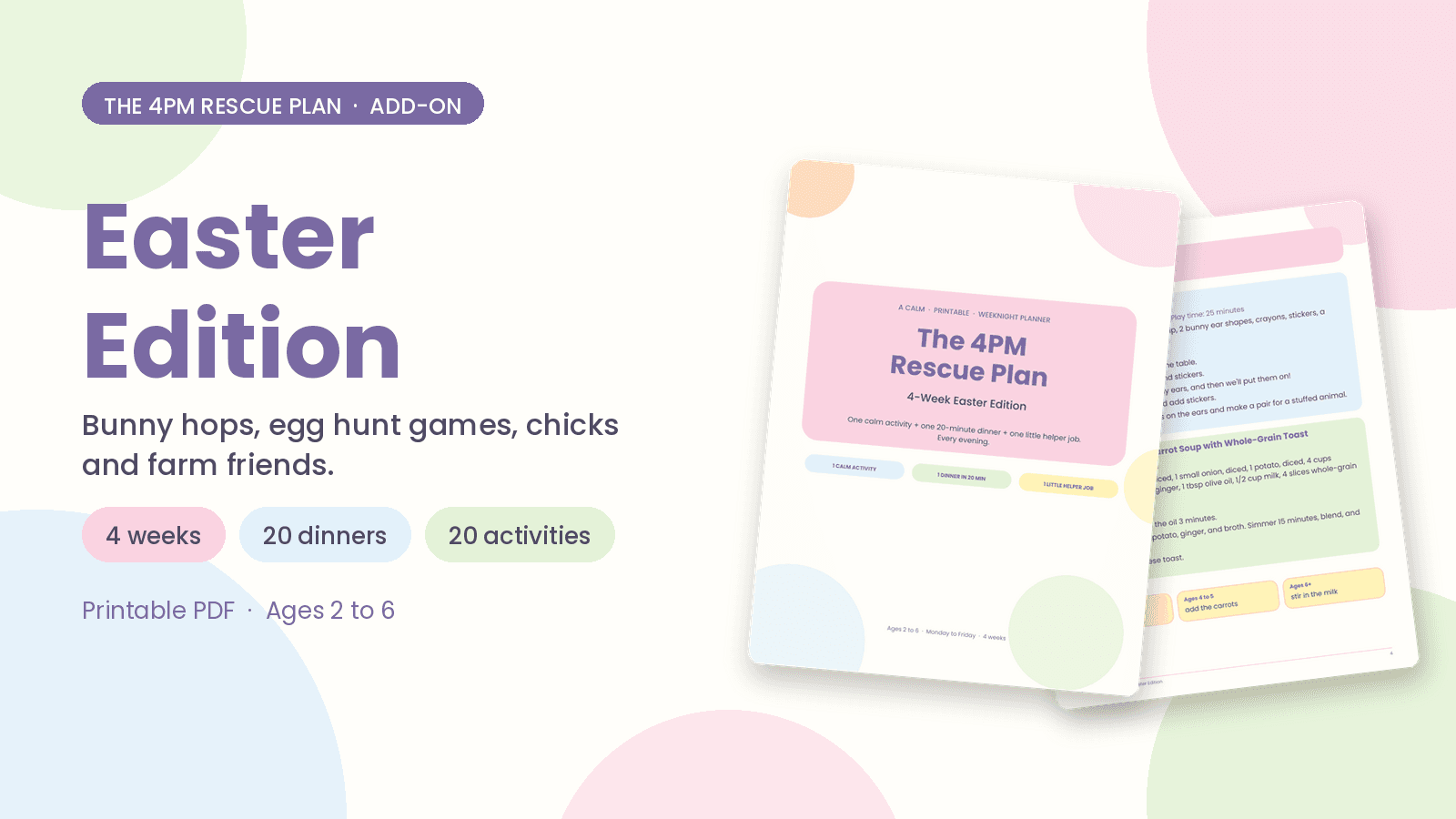 4PM Rescue Plan — Easter Edition