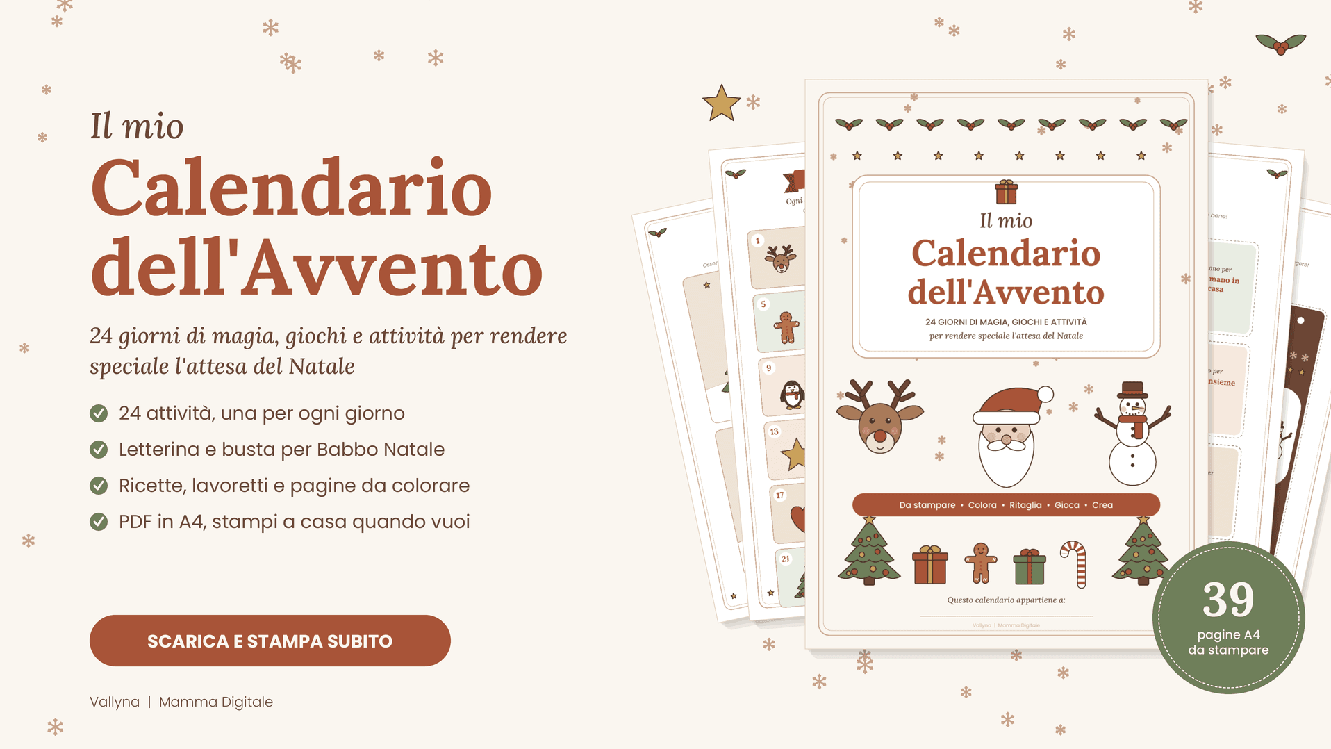 Il Mio Calendario dell’Avvento 🎄 