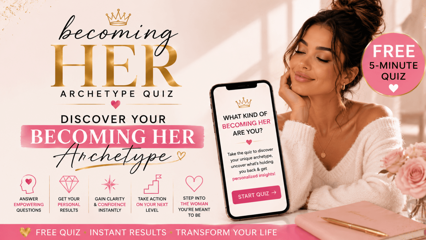 👑 FREE Becoming Her™ Archetype Quiz
