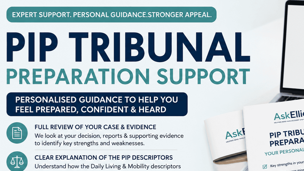 🔥 PIP Tribunal Preparation Support (NEW) 