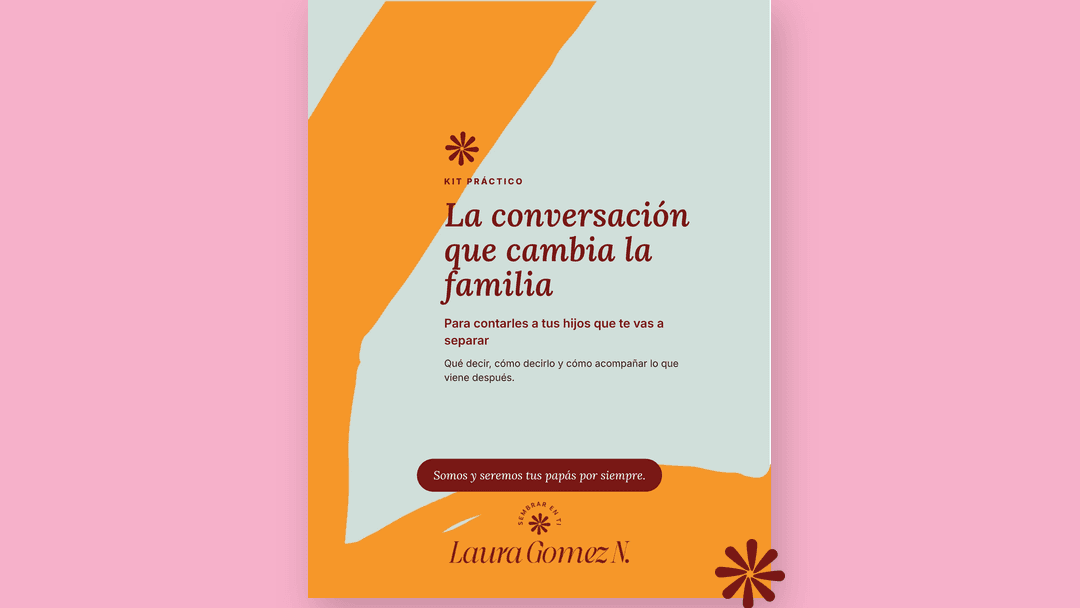 La conversación que cambia la familia.