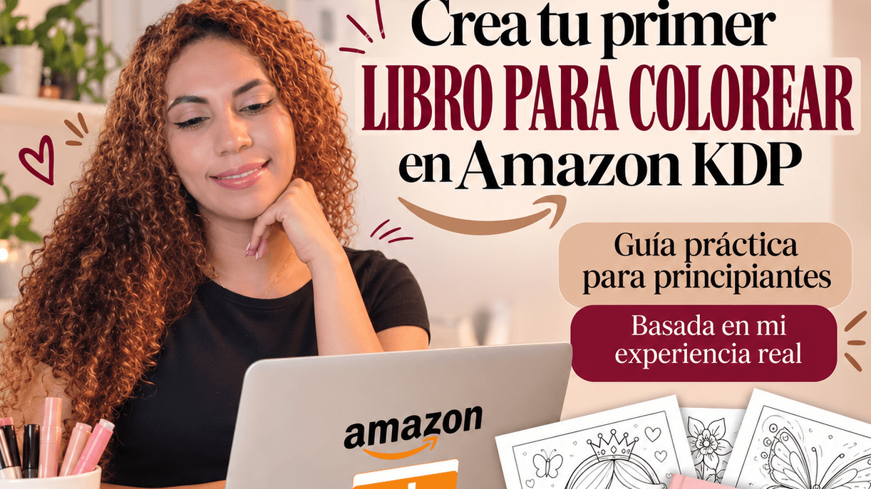 crea tu primer libro para colorear