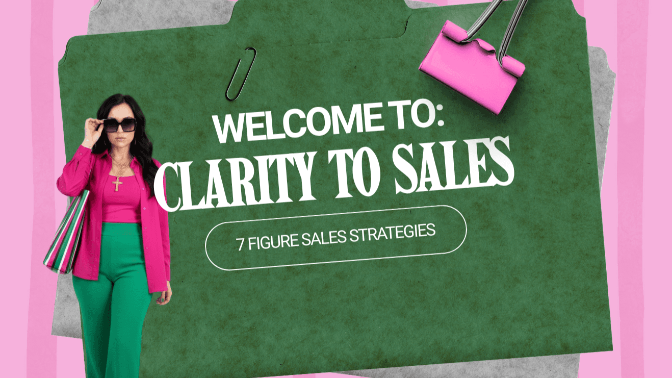 Clarity To Sales