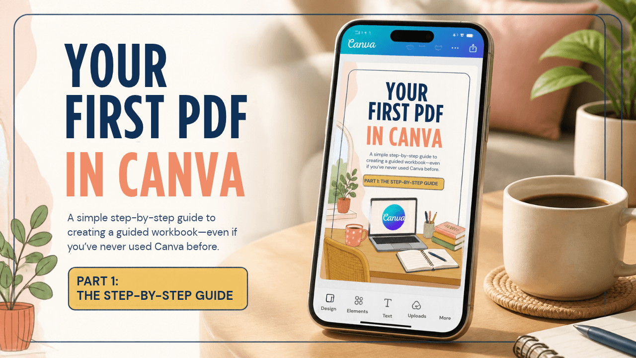 YOUR FIRST PDF IN CANVA Guide