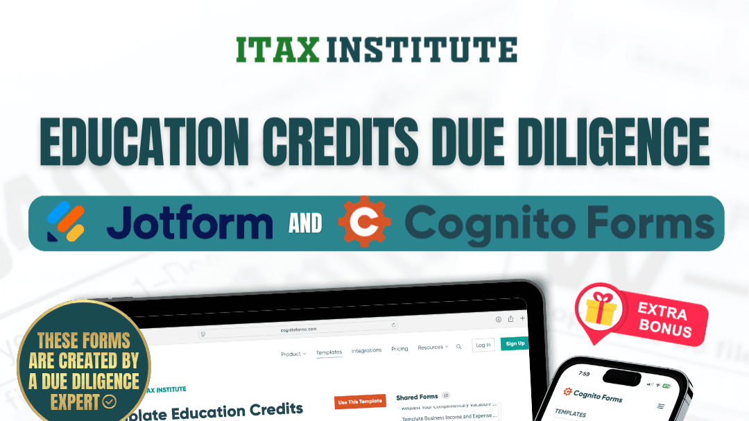 Education Credit Due Diligence Template