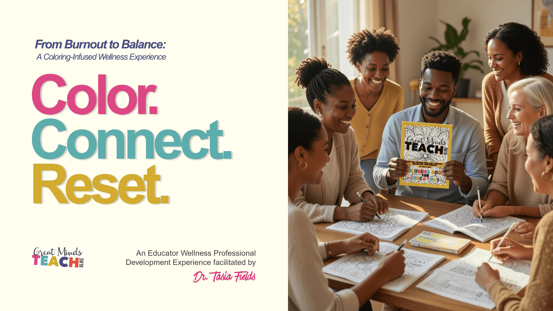 Educator Wellness Session - Color. Connect. Reset