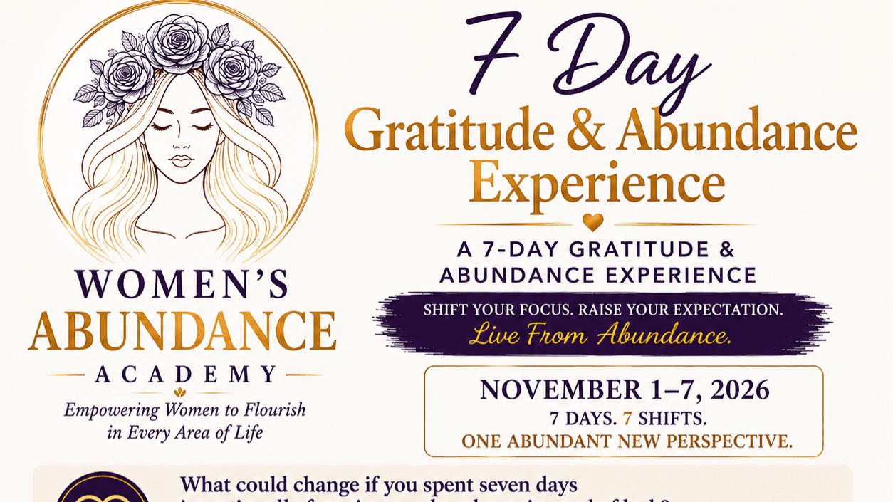 7-DAY GRATITUDE & ABUNDANCE EXPERIENCE