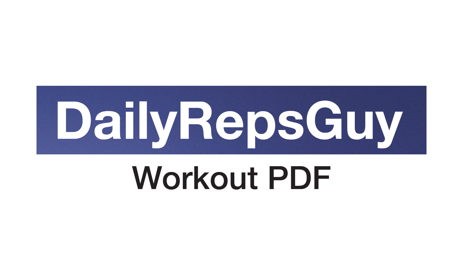 20 Minute Workout Guide (Original)