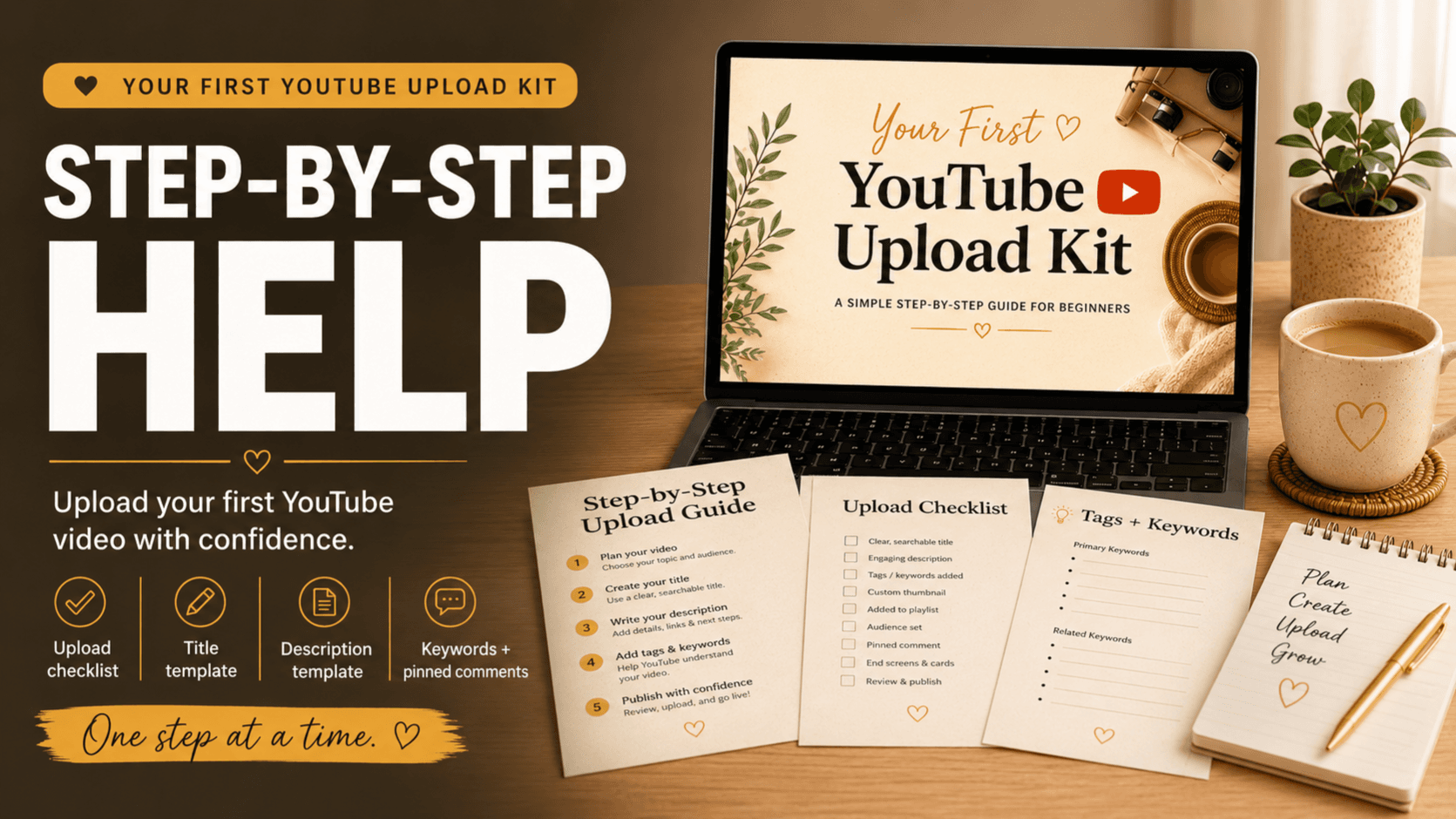 Your First YouTube Upload Kit