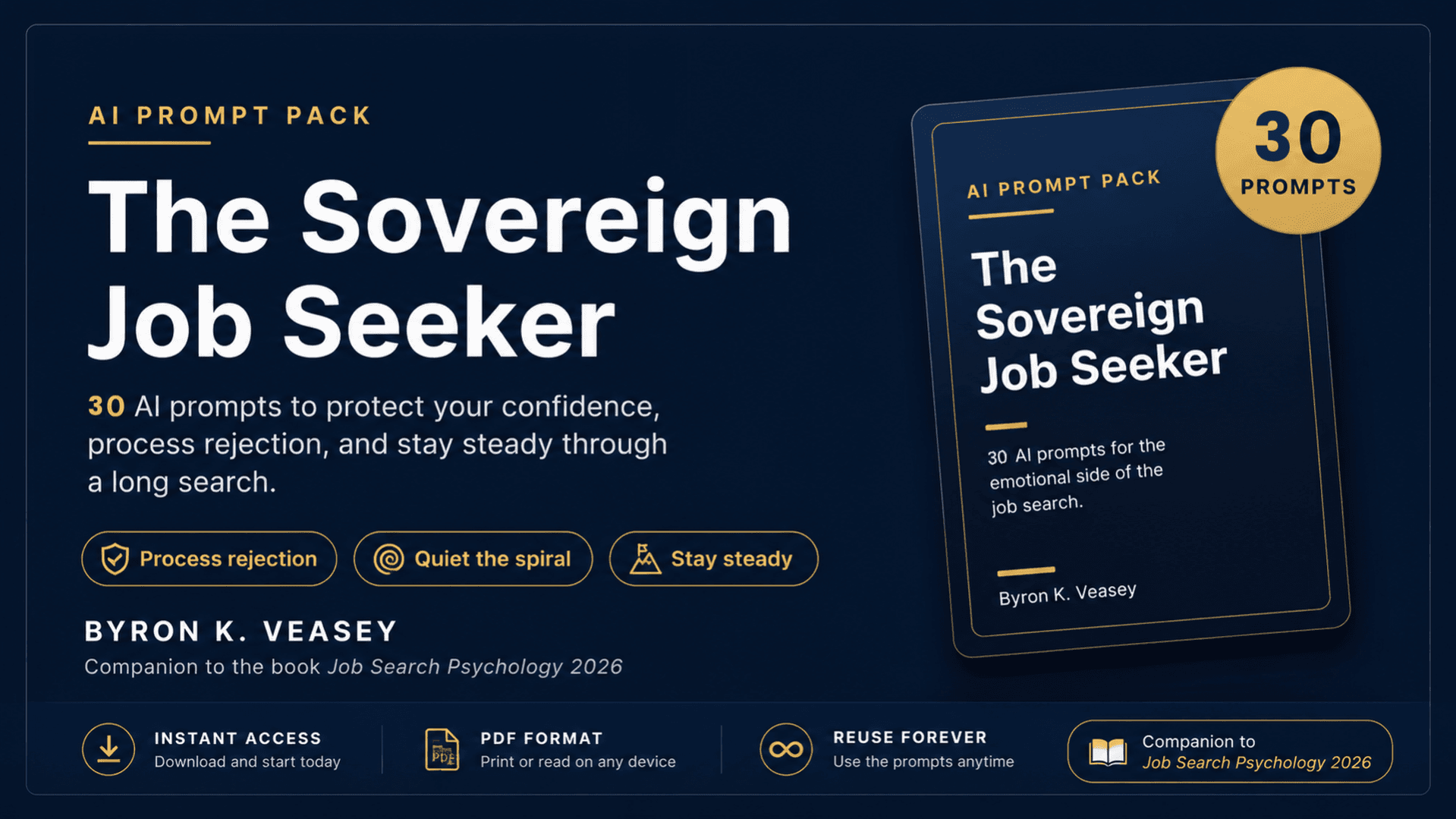 The Sovereign Job Seeker AI Prompt Pack
